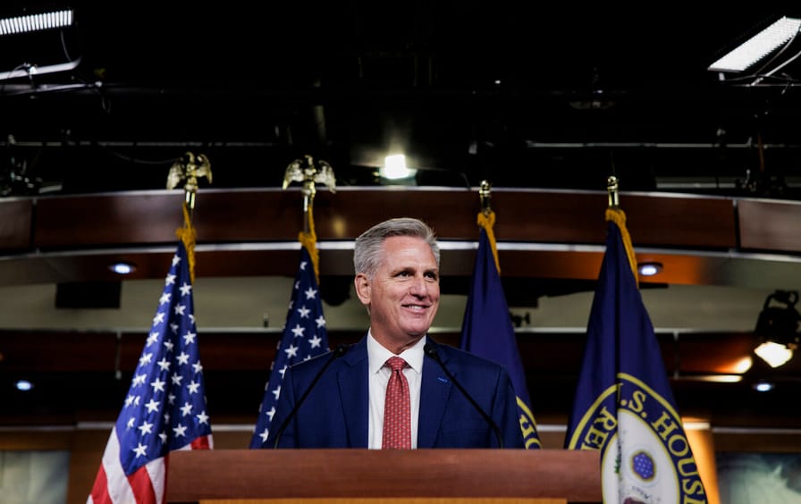 Pelosi And McCarthy Hold Weekly News Conferences